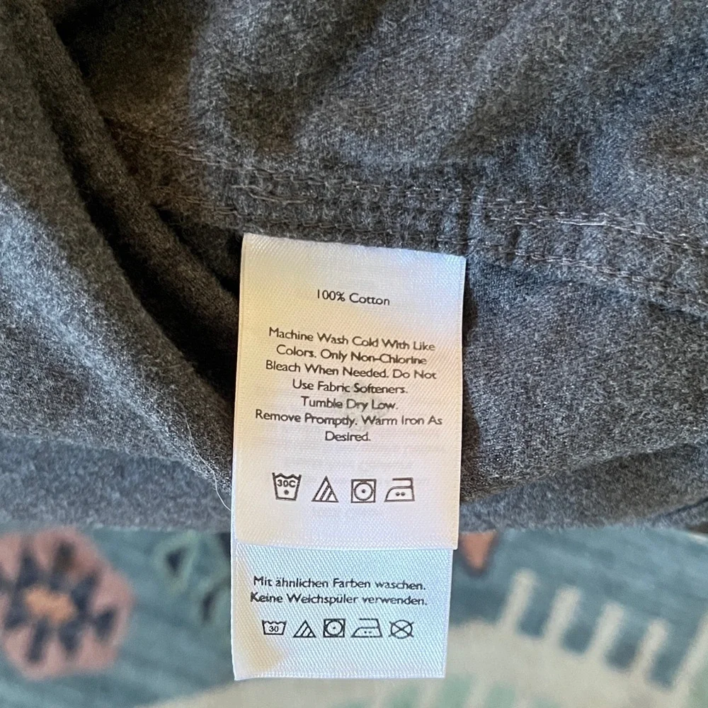Wmns Eddie Bauer Gray Flannel -sz M - Picture 3 of 4